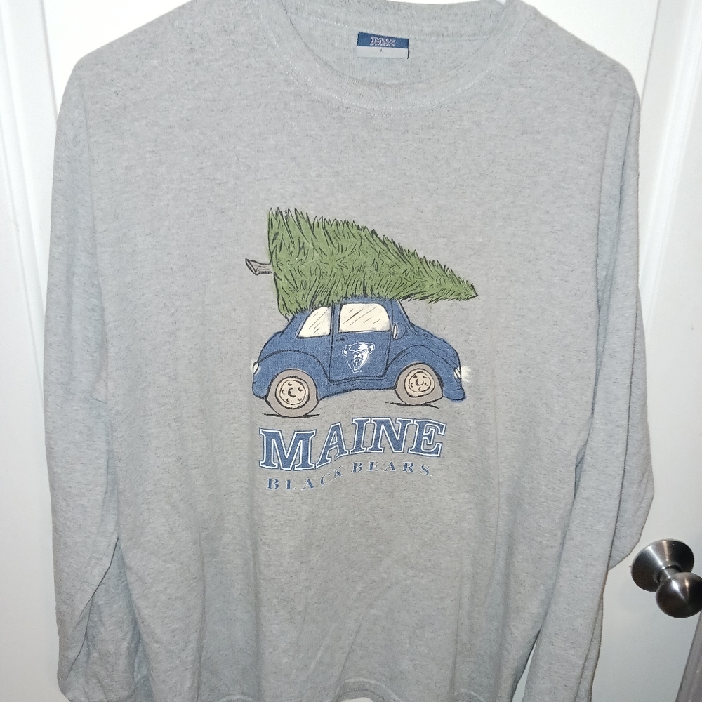 Maine Black Bears Long Sleeve Shirt